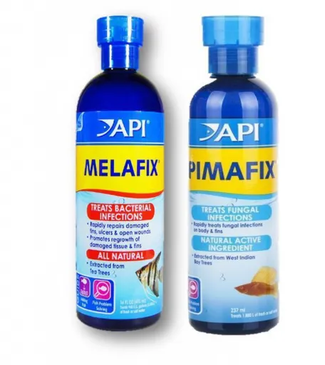 BỘ ĐÔI MELAFIX VÀ PIMAFIX TRỊ BỆNH CHO CÁ CẢNH